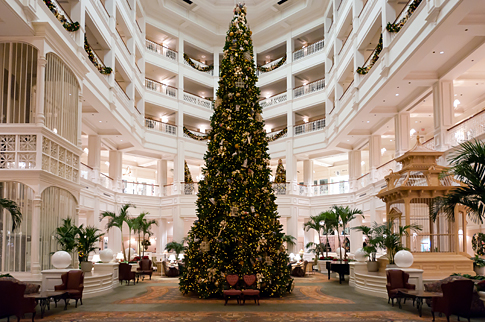 Grand Floridian Christmas Tree