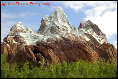 Click for larger version of Expedition EVEREST in Disney's Animal Kingdom, Walt Disney World, Orlando, Florida