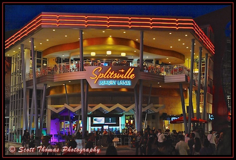 Splitsville in Downtown Disney Westside, Walt Disney World, Orlando, Florida