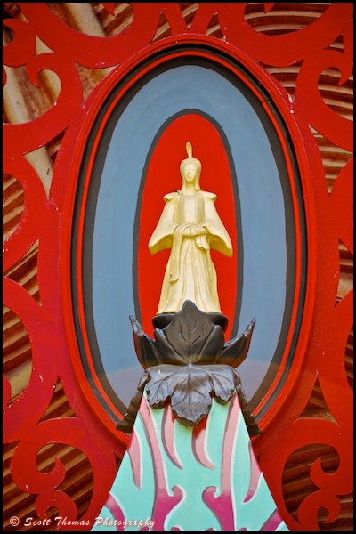 One of several Buddha statues on the Great Movie Ride at Disney's Hollywood Studios, Walt Disney World, Orlando, Flordia