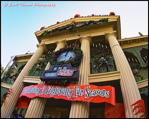 Haunted Mansion Holiday at Disneyland in Anaheim, California