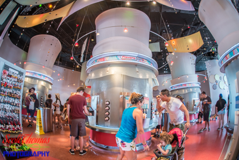 Inside Club Cool in HDR at Epcot's Future World, Walt Disney World, Orlando, Florida