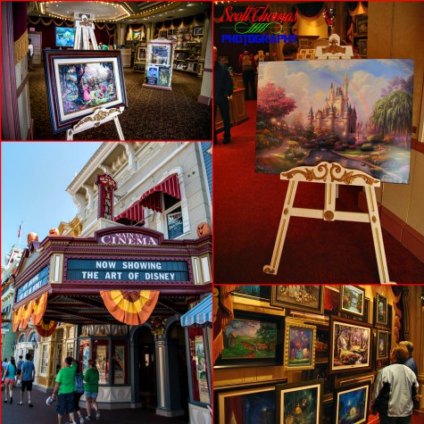 The Art of Disney store on Main Street USA in the Magic Kingdom, Walt Disney World, Orlando, Florida