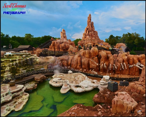 Big Thunder Mountain Railroad at Magic Kingdom, Walt Disney World, Orlando, Florida