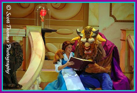 Beauty and the Beast, Live on Stage in Disney's Hollywood Studios, Walt Disney World, Orlando, Florida. Beauty and the Beast, Live on Stage in Disney's Hollywood Studios, Walt Disney World, Orlando, Florida.