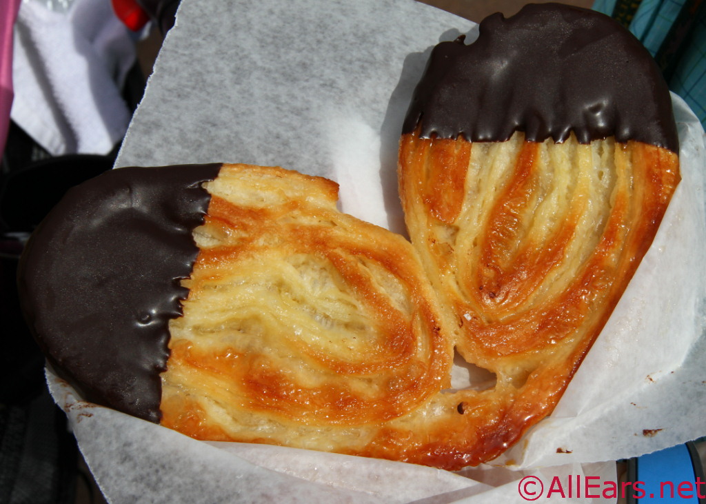 Elephant Ear Pastry Chocolate Dipped 