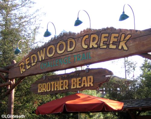 Redwood Creek Challenge Trail Sign