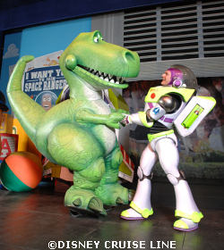 Rex and Buzz Toy Story the Musical