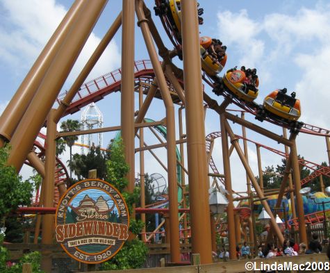Sierra Sidewinder Coaster Knott's Berry Farm