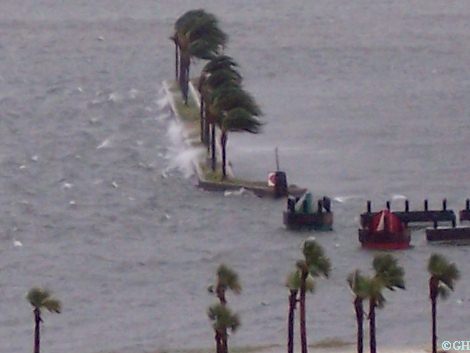 Hurricane Jeanne in 2004 at Walt Disney World