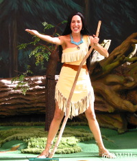 Pocahontas at Animal Kingdom