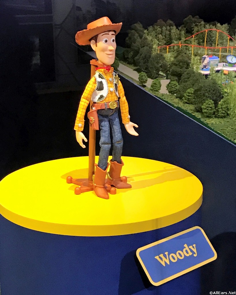 Walt Disney Presents Toy Story Land Model Allearsnet