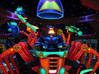 Zurg Target at Buzz Lightyear