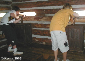 Rifles at Fort Langhorn