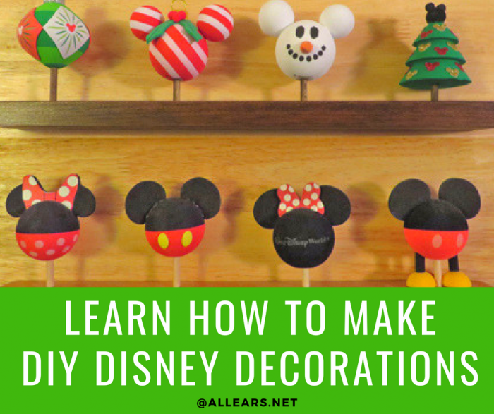 Disney DIY Decorations