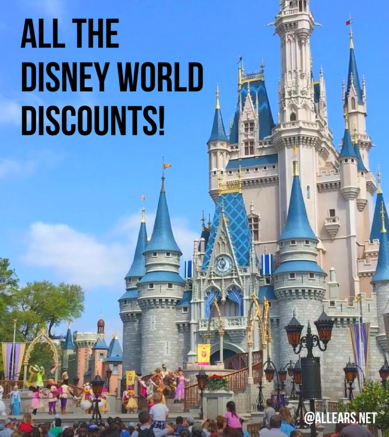 Summary of Discounts Available at Walt Disney World