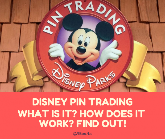 Disney pin trading 