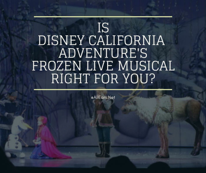 Disneyland Frozen Live Musical