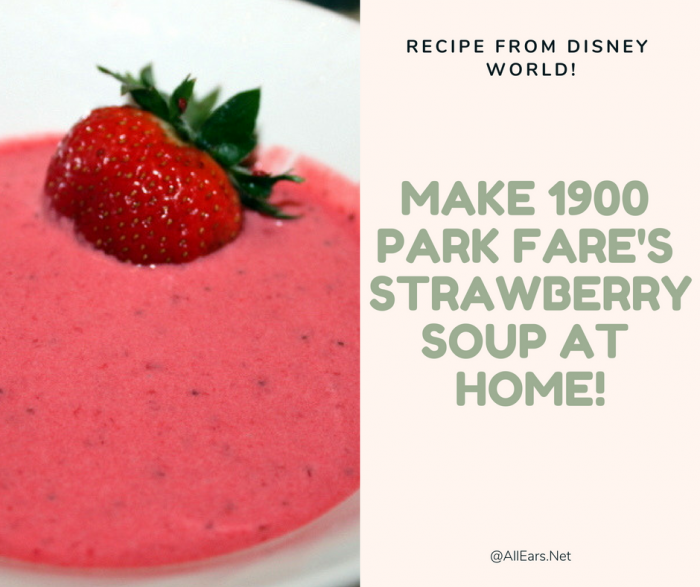 Disney World's Strawberry Soup Recipe