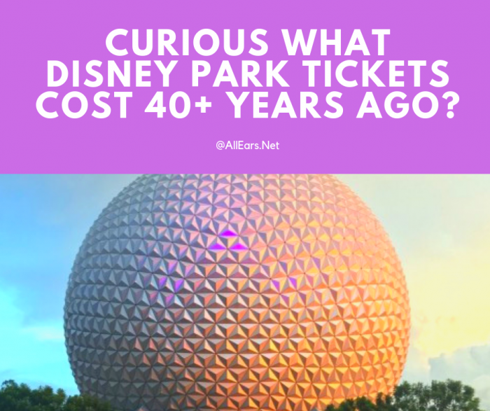 Disney World Historical Ticket Prices