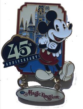 Disney Trading Pin WDW - 25th Anniversary (Sorcerer Mickey)