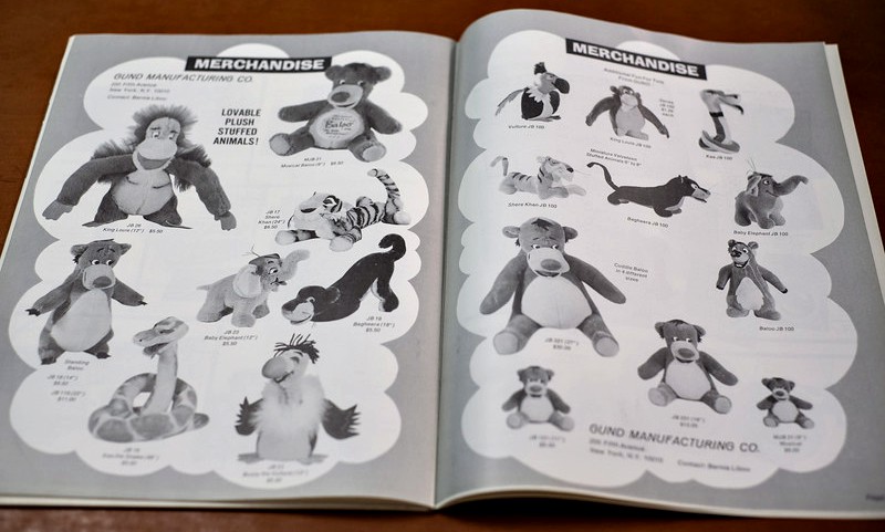 Jungle Book Exhibitor Campaign Book Merchandise