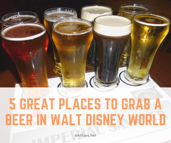 5 Great Places To Grab a Beer at Disney World