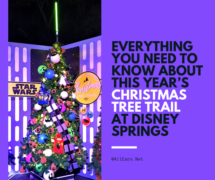 Christmas Tree Trail at Disney Springs