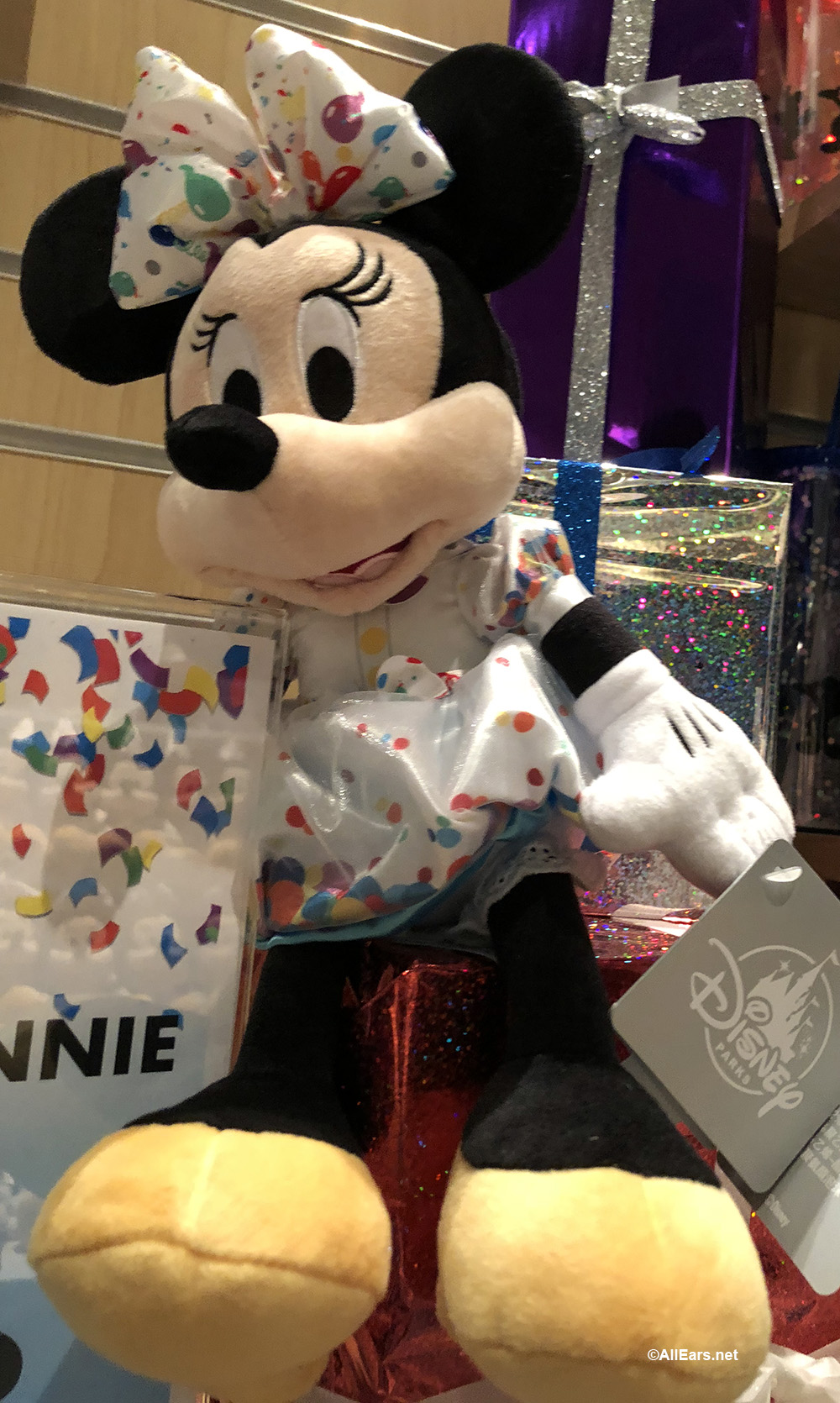 mickey and minnie 90th birthday plush