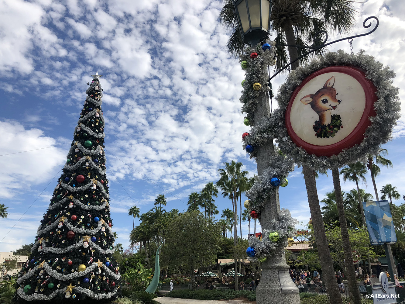 Photos: Christmas Decor Adds a Flurry of Fun to Disney's Hollywood