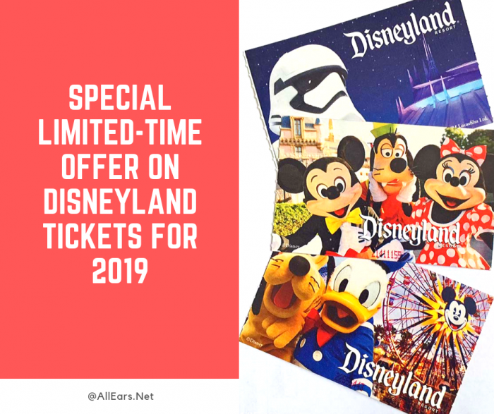 Special Offer on Disneyland Tickets