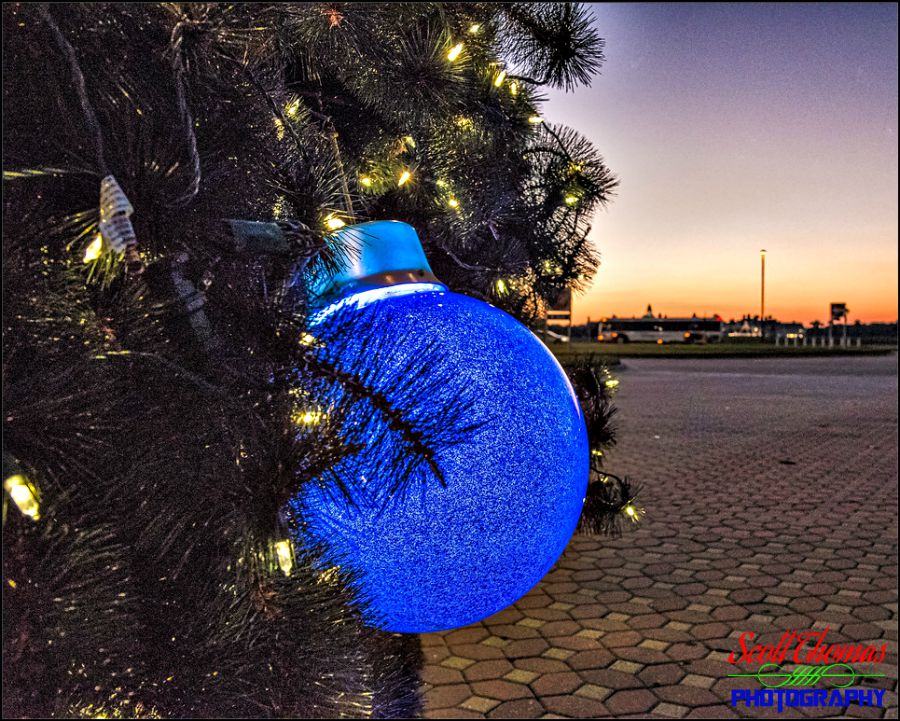 Contemporary Resort's Christmas Tree Ornament