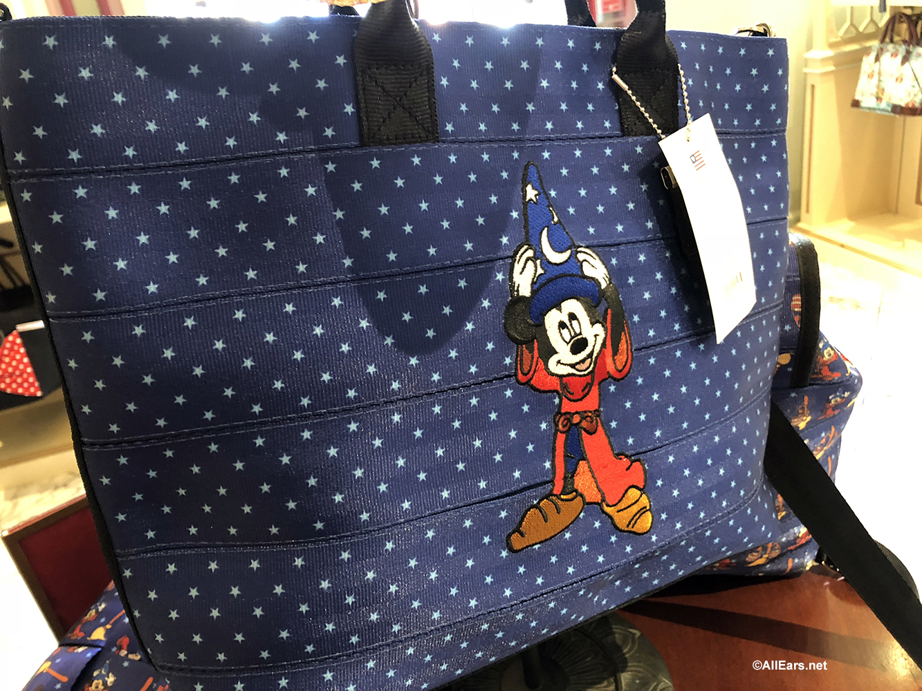 Sorcerer Apprentice Mickey Mouse Pin Trading Book Bag For Disney Pin  Collections