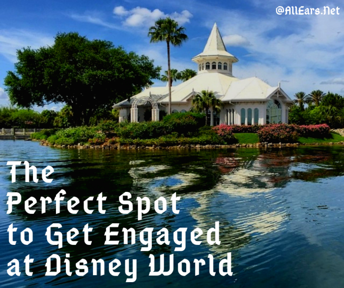 The Perfect Spot to Get Engaged at Disney World