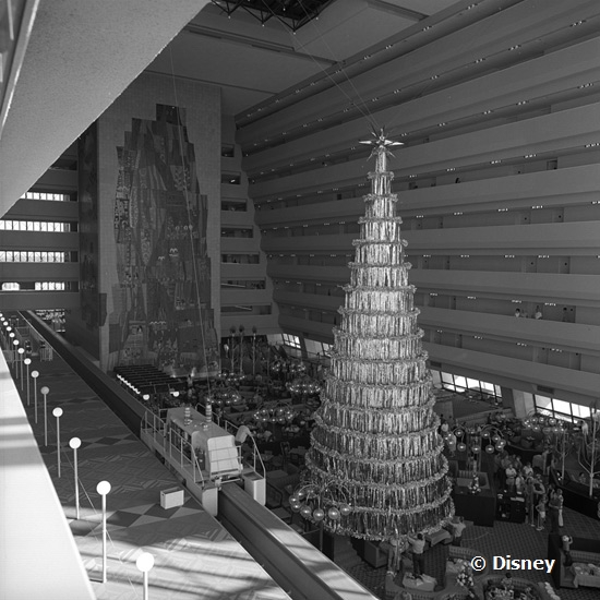 Contemporary Resort Christmas 1971