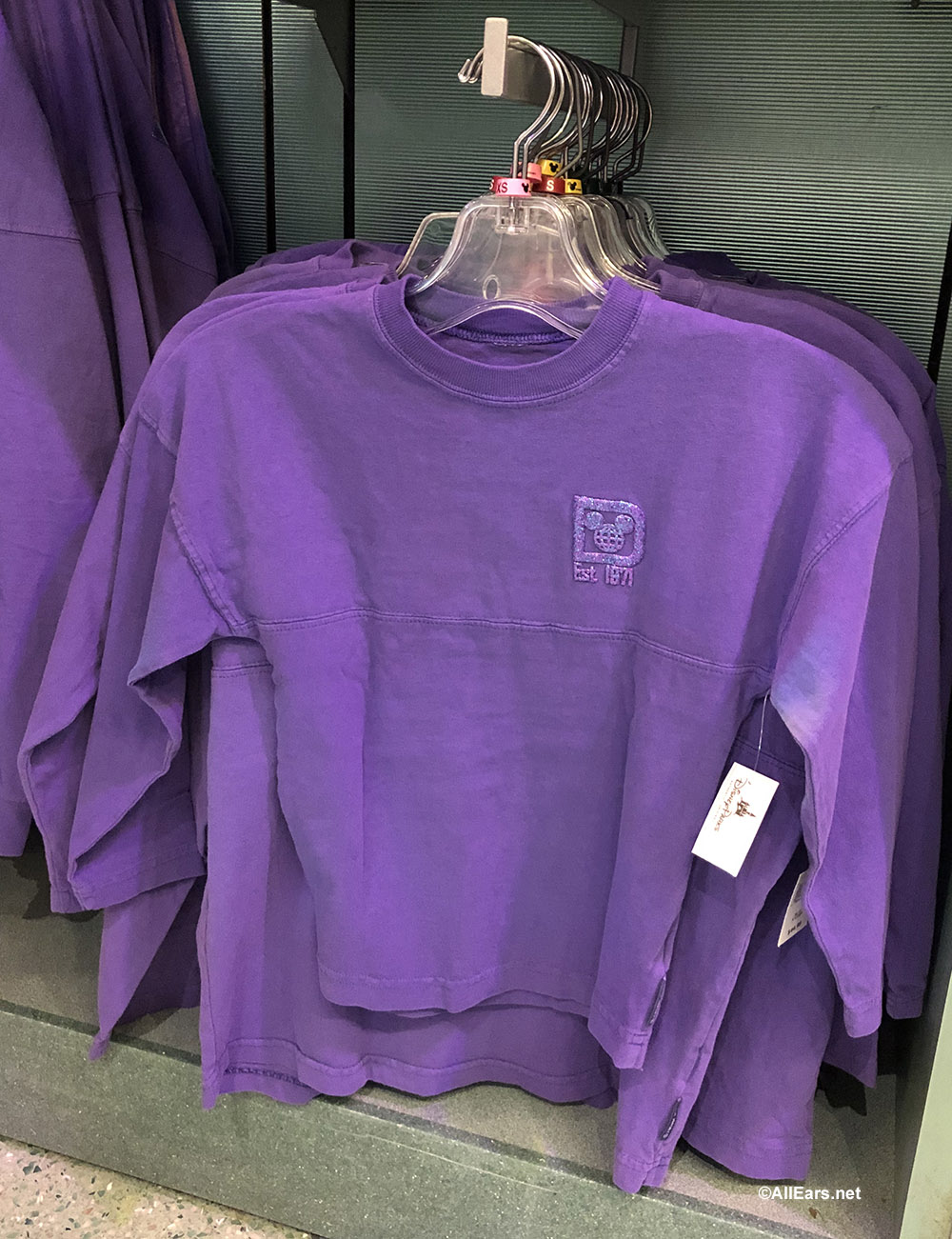 purple disney spirit jersey