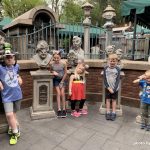 kids at the haunted mansion