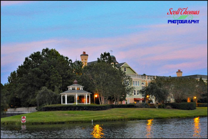Saratoga Springs Resort from the water