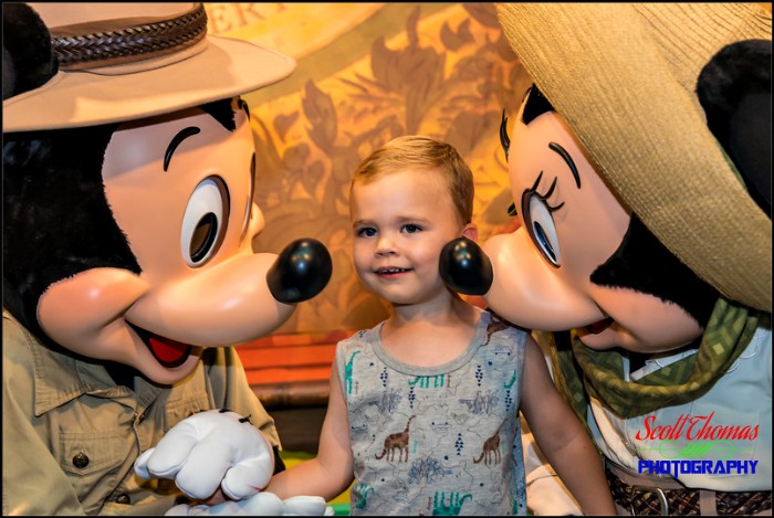 Meeting Adventurers Mickey and Minnie Mouse