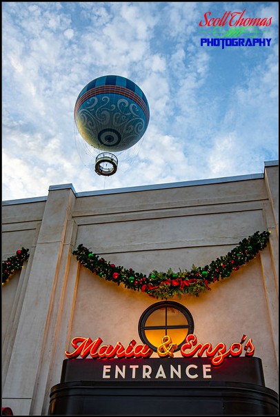 Aerophile Balloon over Maria and Enzos Ristorante