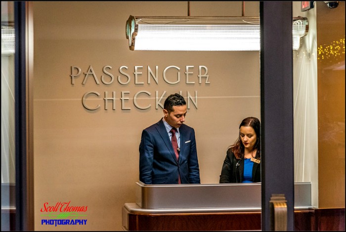 Maria and Enzos Ristorante Check In Counter