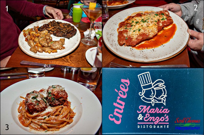 Maria and Enzos Ristorante Entrees