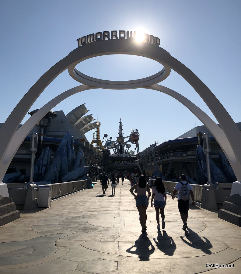 FIRST LOOK: New Tomorrowland Arch in Walt Disney World's Magic Kingdom