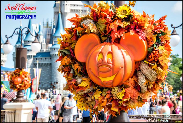 Mickey Mouse Pumpkin Decoration