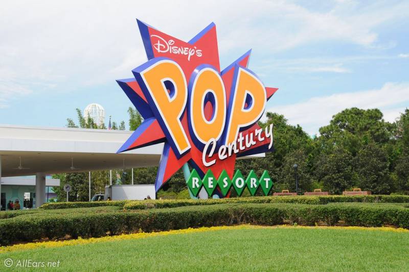 Pop Century sign