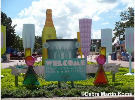 Food and Wine Festival Signage'