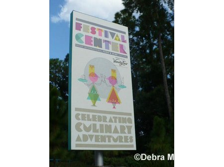 Food and Wine Festival Signage'