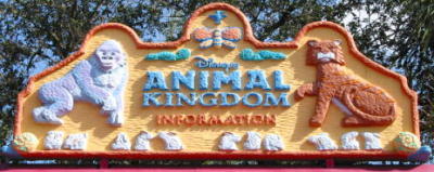 Animal Kingdom Sign