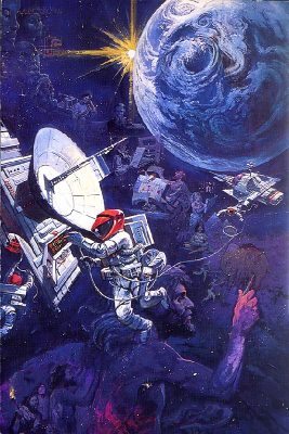 Spaceship Earth Postcard