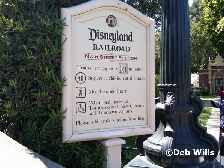 Railroad sign